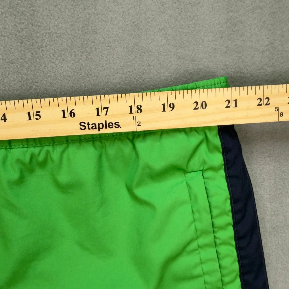 RLX Ralph Lauren Mens XXL Green Navy Blue Optimum Performance Swim Shorts Trunks